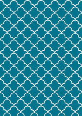 Petrol Wolken-Muster