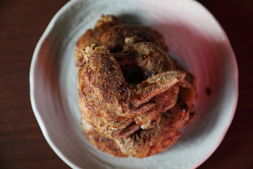 Japanese fried chicken , Traditional Nagoya fried chicken japanese food