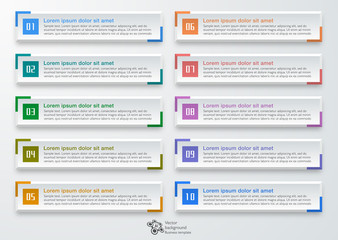 Web Button and Headline Design, Vector Graphics