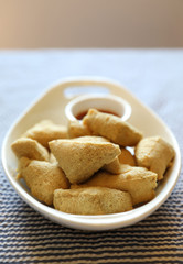Fried tofu japanese food