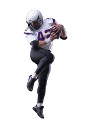 High jump of American Footballer