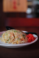 Fired rice chahan japanese fried rice