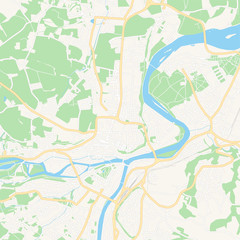 Steyr, Austria printable map