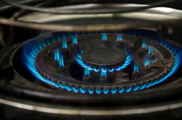 old gas stove
