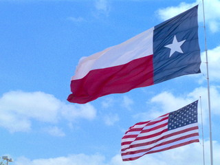 Texas USA Flagge