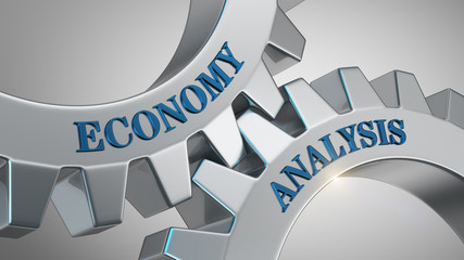 Economy analysis concept