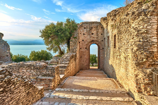 Grottoes of Catullus is the name given to the ruins of a Roman villa which was built at the end of the 1st century in Sirmione, Garda lake