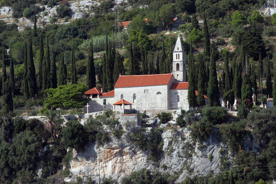Church of Our Lady of the Angels in Orebic, Croatia