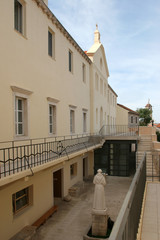 Sanctuary of The Blessed Mary of Jesus Crucified Petkovic in Blato, Korcula island, Croatia