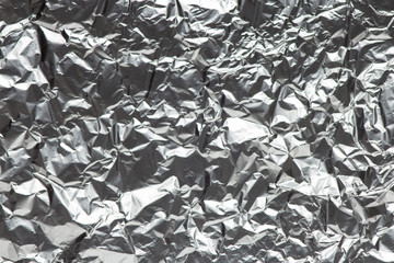 Aluminium foil texture background