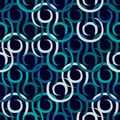Abstract geometric pattern with circles