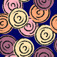 Abstract geometric pattern with circles