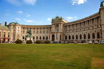 Wiener Hofburg bei Tag
