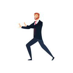 businessman elegant avatar character