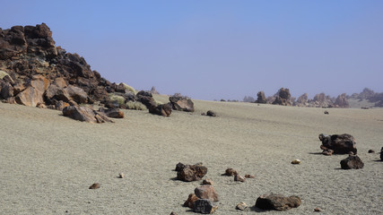 Fototapeta na wymiar volcano landscape