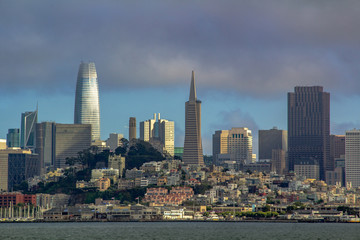 Obraz premium Scenic view of San Francisco, California