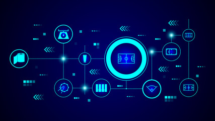 football field icon. From Web set