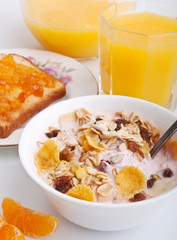 healthy breakfast meal