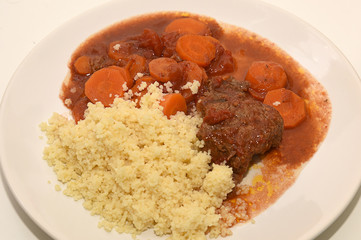 semolina meat and carrot