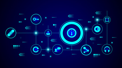 fuel gauge icon. From Web set