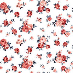 Elegant floral pattern with beautifull element for print
