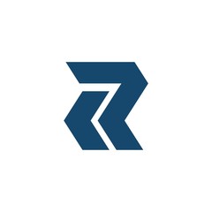 abstract letter R logo