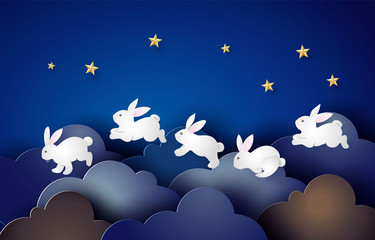 Illustration of Easter day