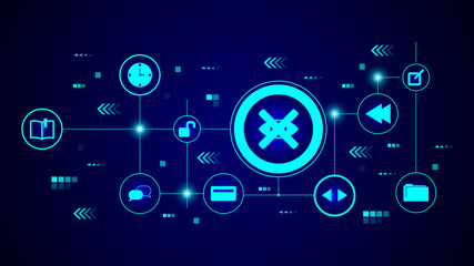 cross on the eye icon. From Web set