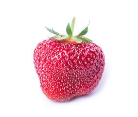Strawberry isolated on white background. Clipping Path