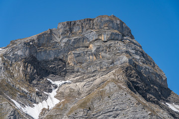 Switzerland, scenic on Alps near Melchsee-Frutt