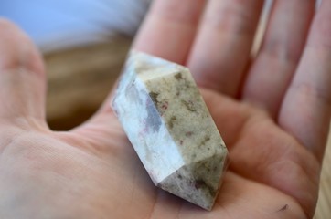 Double Terminated Pink Tourmaline, Rubellite. Large Pink Tourmaline, Crystals for Positivity, Heart Chakra. Romantic pink Crystal for Alter