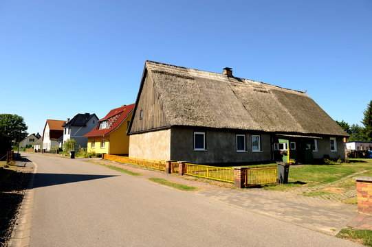 M&ouml;nkebude, dorf am Stettiner Haff