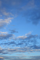 Naklejka na ściany i meble cloud on blue sky weather background