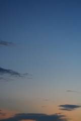 cloud moving on twilight dusk sky background