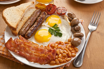 traditional english breakfast