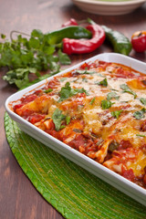 Colourful Traditional Mexican Food