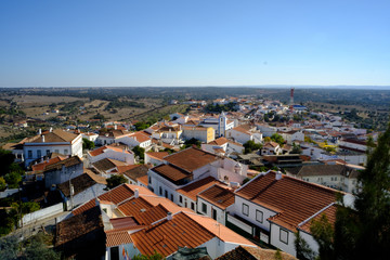 Obraz premium malutkie miasteczko Ourique w Alentejo w Portugalii,