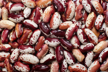 Beans background texture.