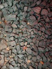 old stone wall of stones