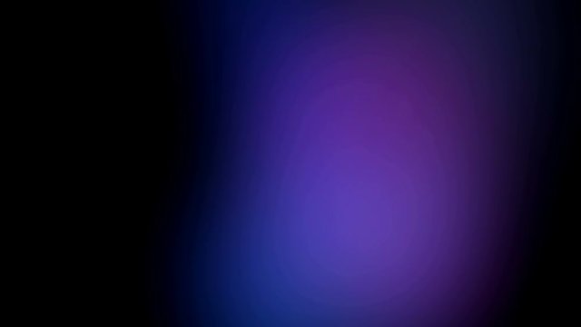 Abstract looped background with multicolored gradients pulsing and moving in darkness