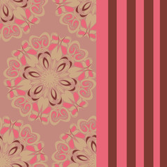 Obraz premium Retro patterns background