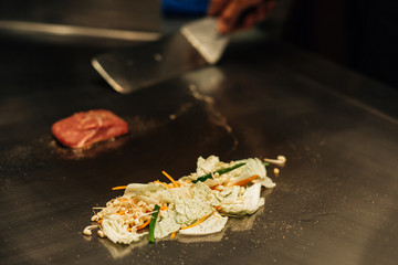 Chief dinner Japanese cuisine sushi noodles restaurant 