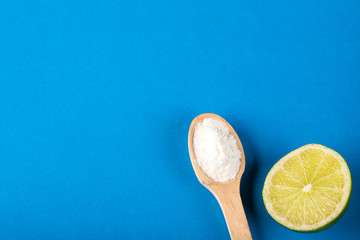 Lemon and baking soda - Citrus × limon