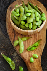 Green Organic Edamame beans