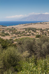 Fototapeta na wymiar Nature and sea, South of Crete, Greece