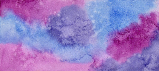 Abstract background purple violet watercolor 