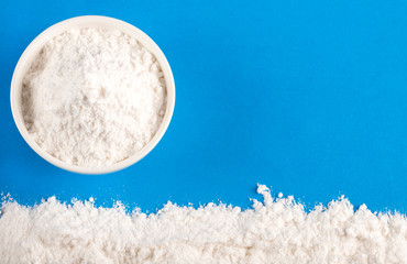 Baking soda (Sodium bicarbonate) Top view
