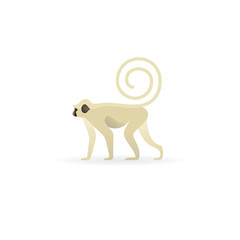 Vector monkey illustration