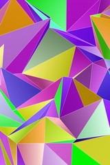 triangular  background