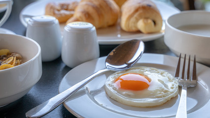 Breakfast With Fried Egg